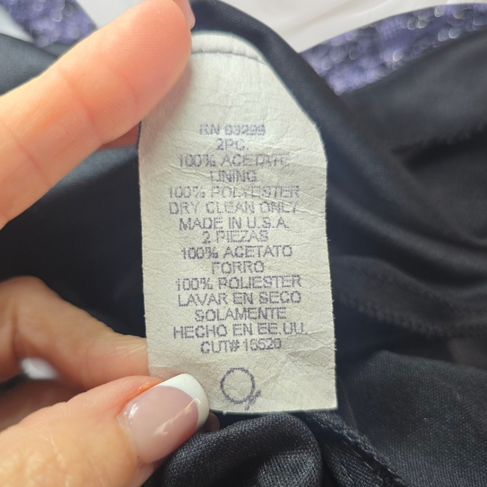 Onyx Nite Sleeveless‎ Floor Length Gown Dress Size 14 - Picture 10 of 10